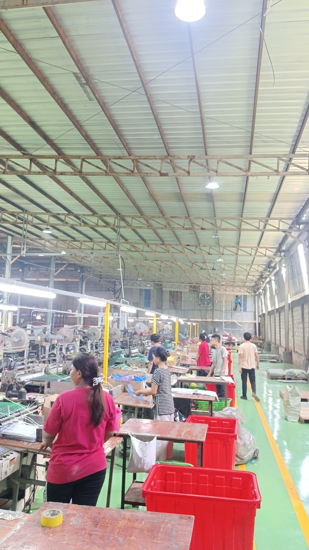 Bag-making production line