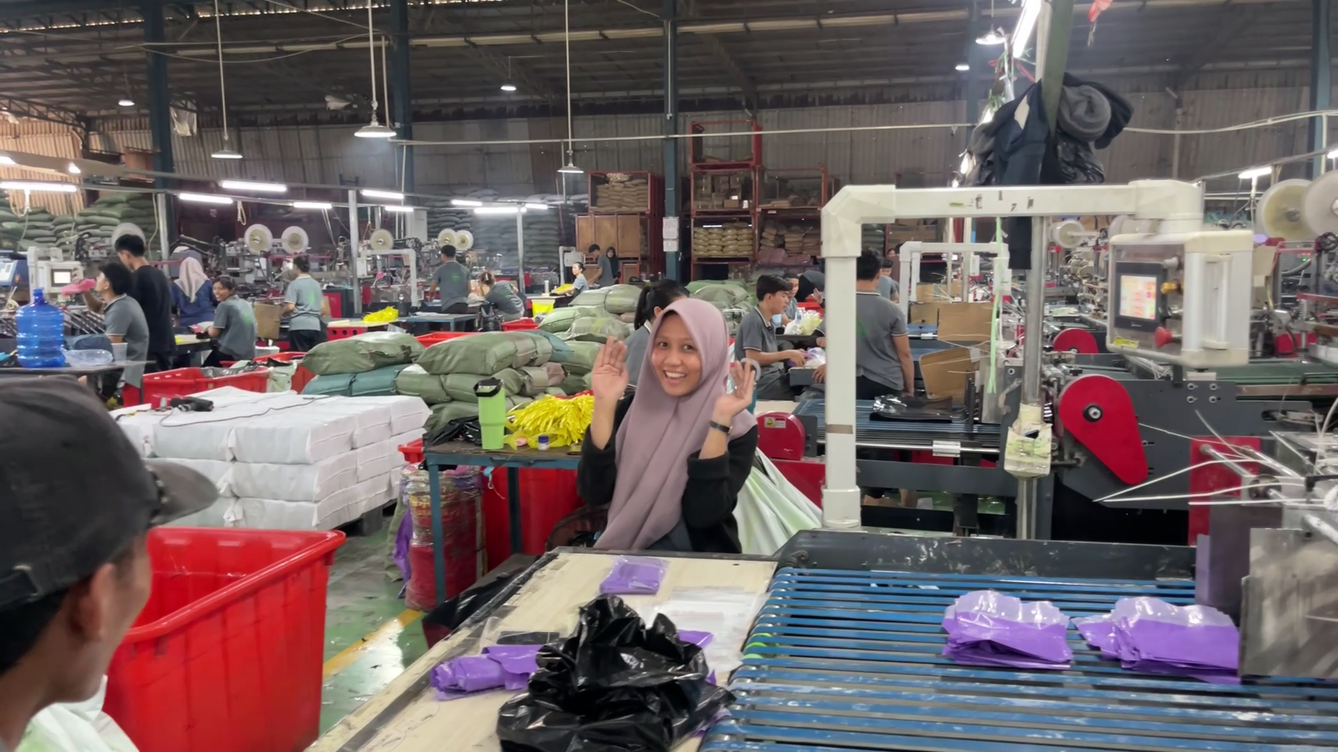 Courier Bag Production Line